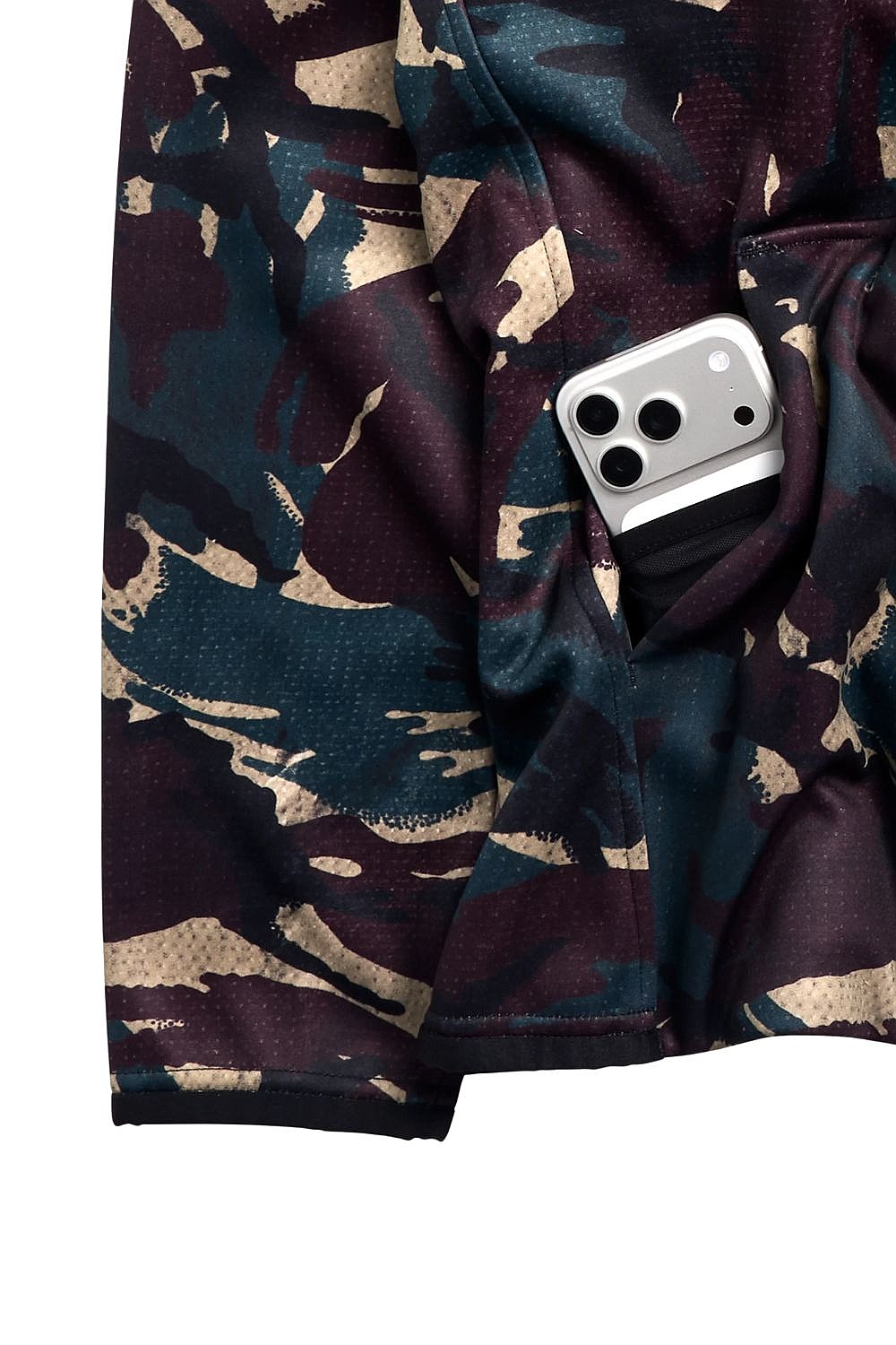 sweat-shirt Burton Crown Weatherproof Fleece Zip - Seersucker Camo - men´s
