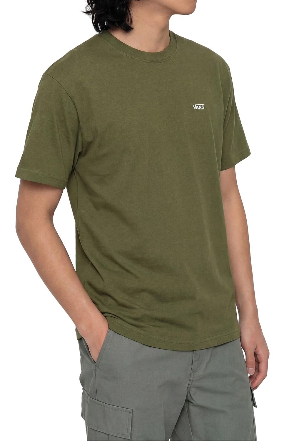 tričko Vans New Left Chest - Green Balsam - men´s