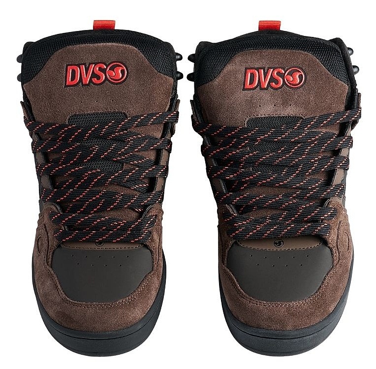 topánky DVS Comanche Boot - Coffee/Black/Orange/Suede - men´s