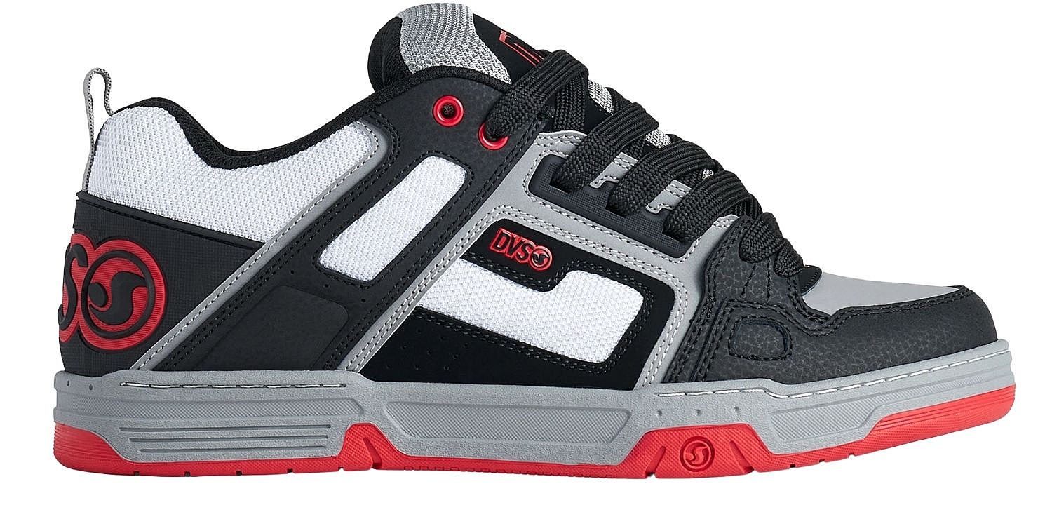 topánky DVS Comanche - Black/White/Charcoal/Leather - men´s