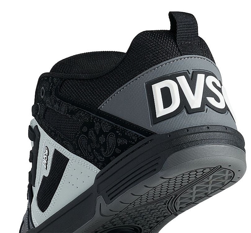 topánky DVS Comanche - Black/Charcoal/Nubuck - men´s