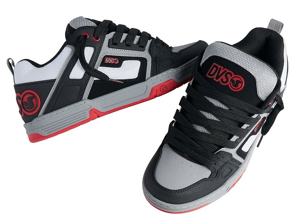topánky DVS Comanche - Black/White/Charcoal/Leather - men´s