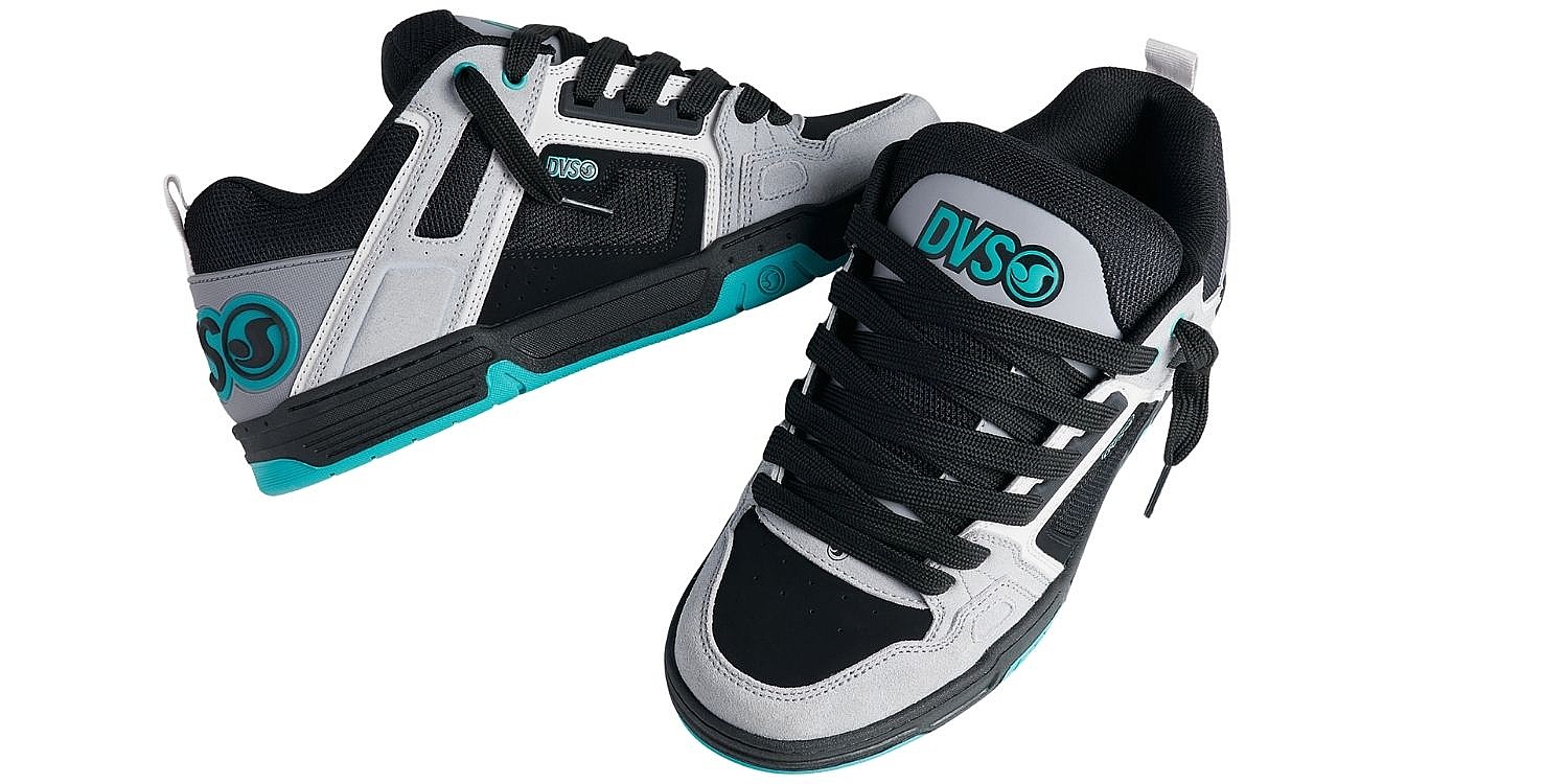 topánky DVS Comanche - Grey/Black/Teal/Suede - men´s