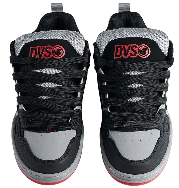topánky DVS Comanche - Black/White/Charcoal/Leather - men´s