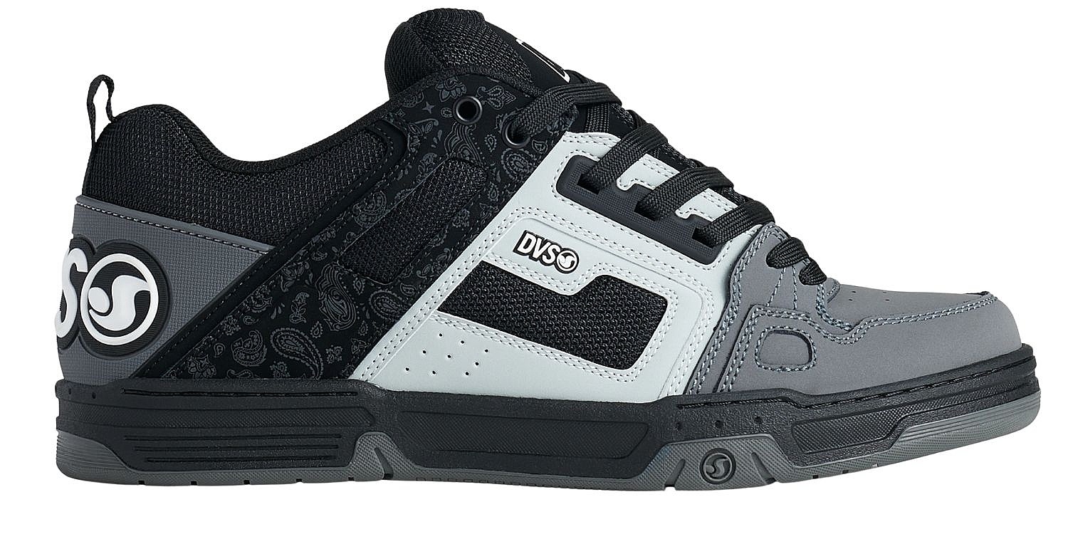 topánky DVS Comanche - Black/Charcoal/Nubuck - men´s