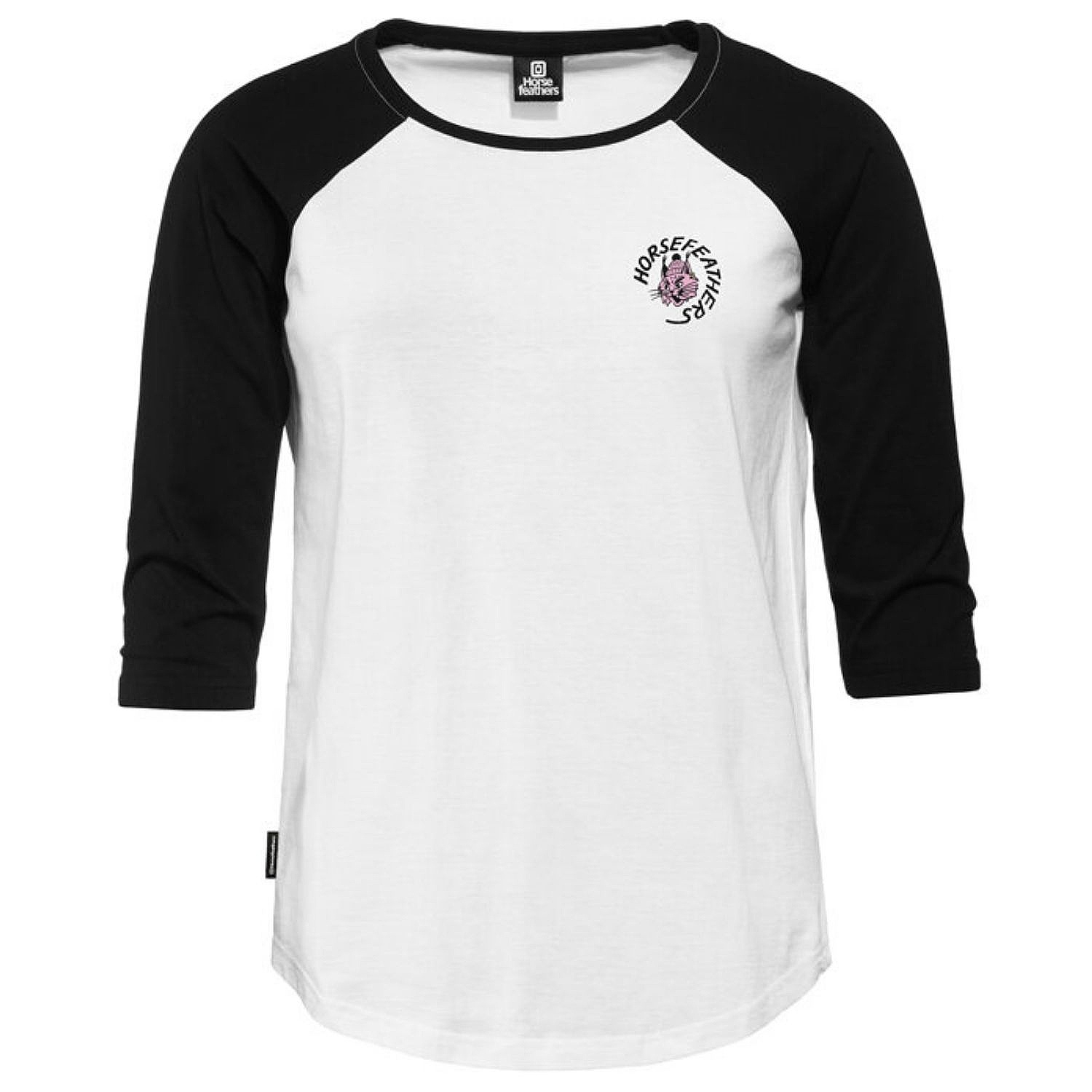 T-shirt Horsefeathers Zalva Raglan - White - women´s