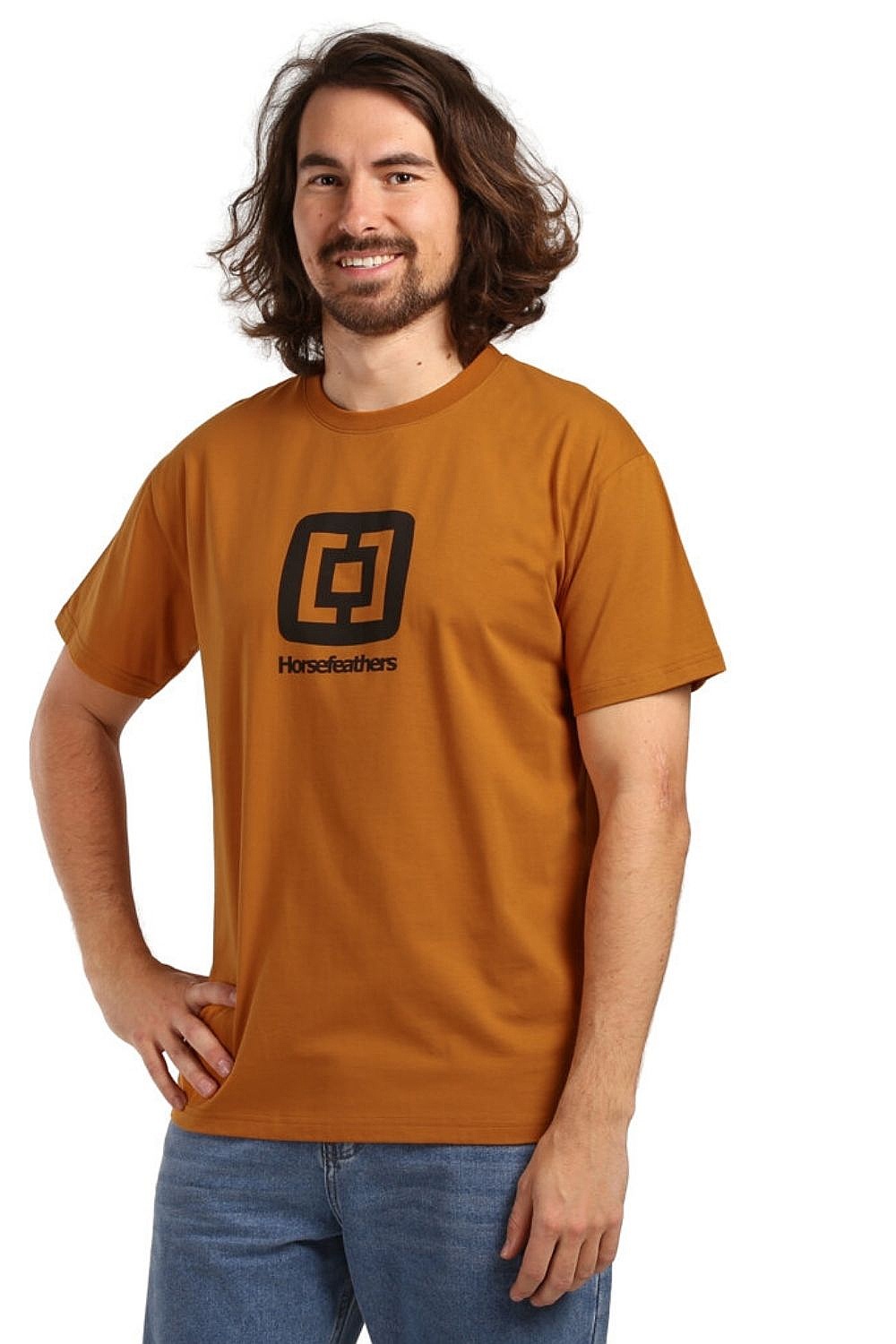 T-Shirt Horsefeathers Fair - Pumpkin - men´s
