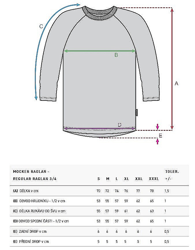 T-Shirt Horsefeathers Mocker Raglan - Fossil - men´s