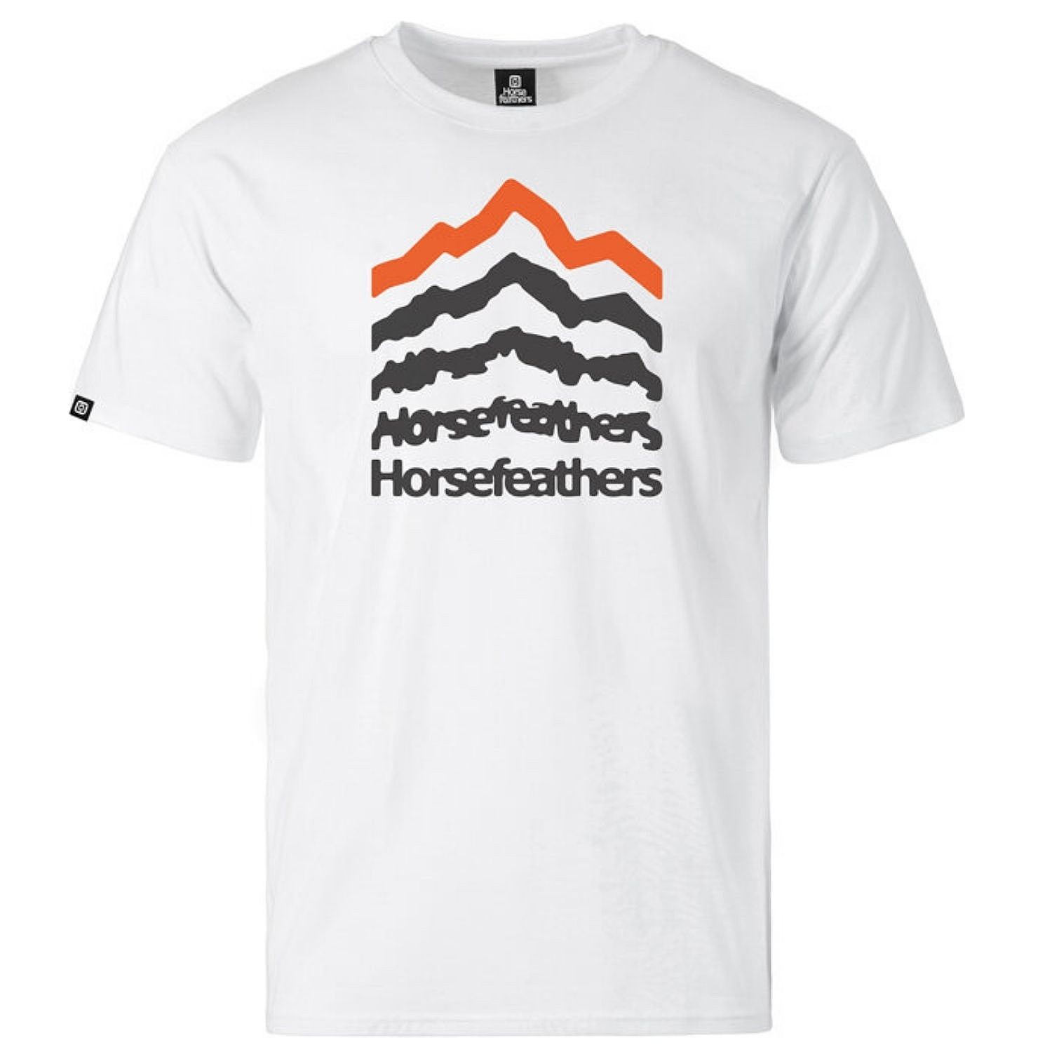 T-Shirt Horsefeathers Landform - White - men´s