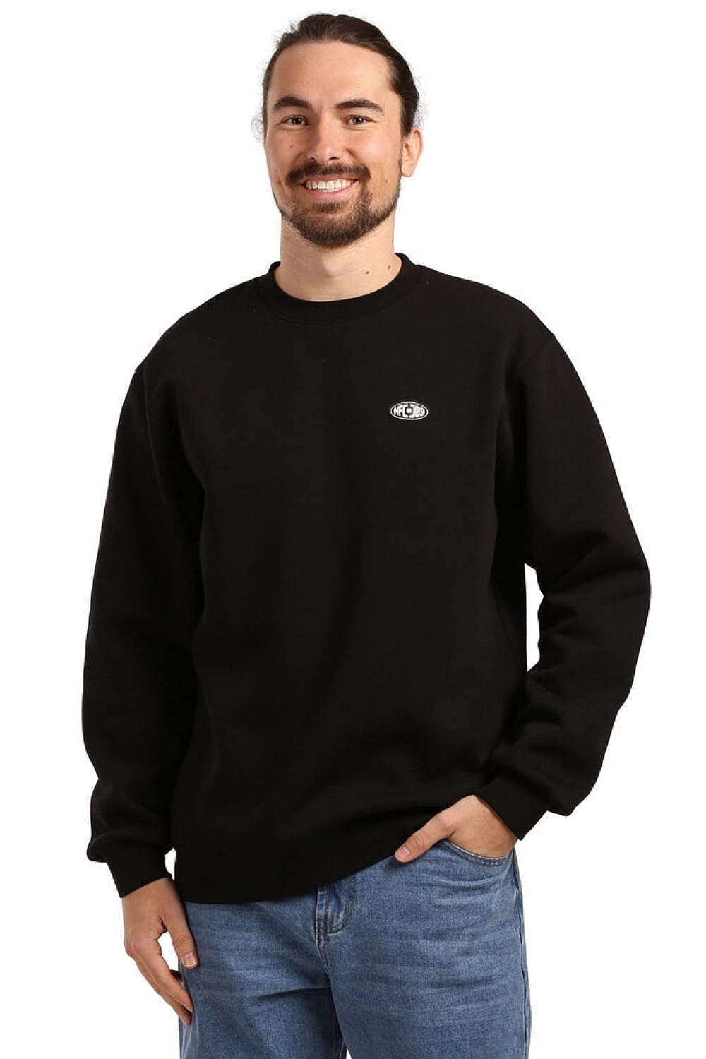 sweatshirt Horsefeathers Dows - Black - men´s