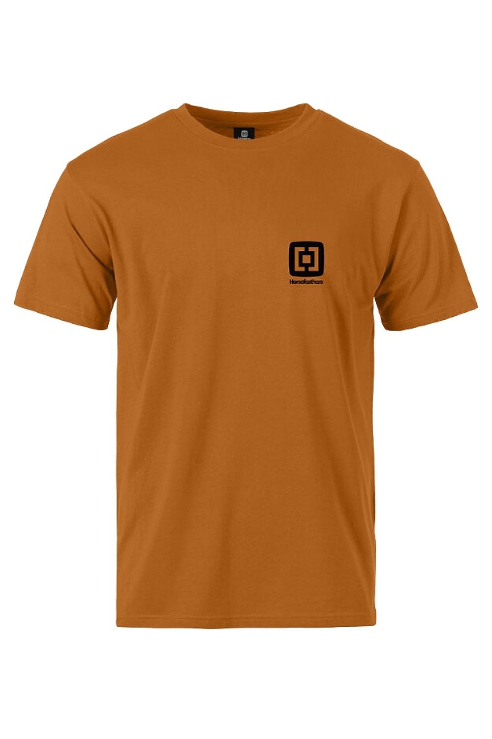 T-shirt Horsefeathers Mini Logo - Pumpkin - men´s