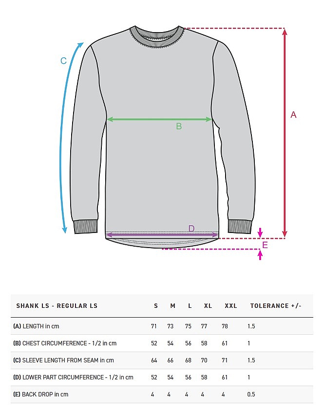 T-Shirt Horsefeathers Shank LS - Fossil - men´s