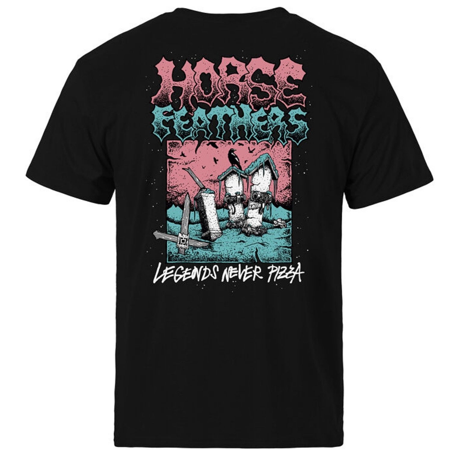 T-Shirt Horsefeathers Legends - Black - men´s