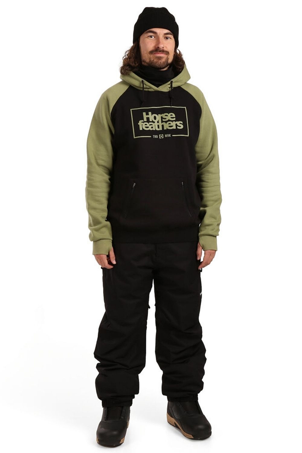 sweatshirt Horsefeathers Sherman - Sage - men´s