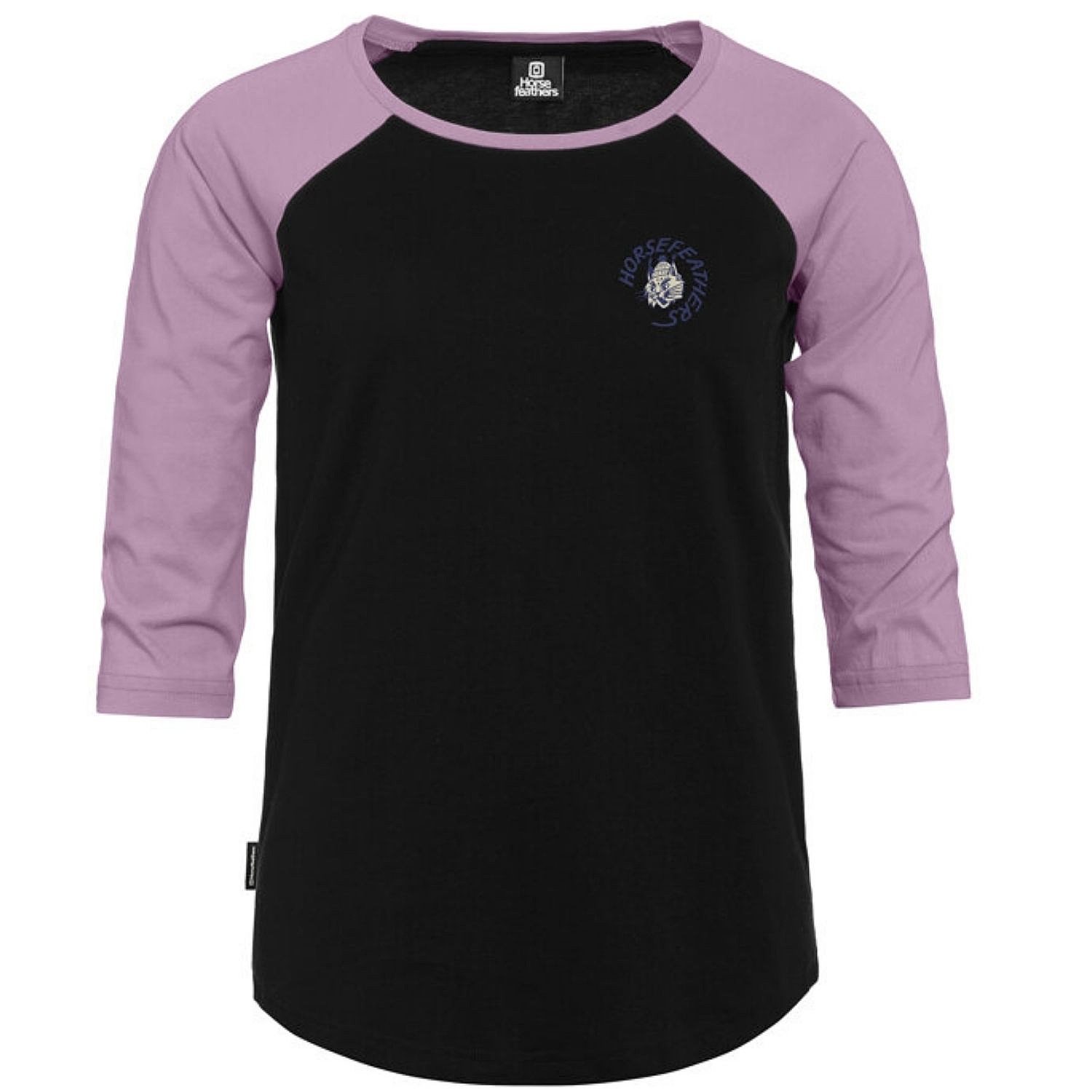 T-shirt Horsefeathers Zalva Raglan - Black - women´s