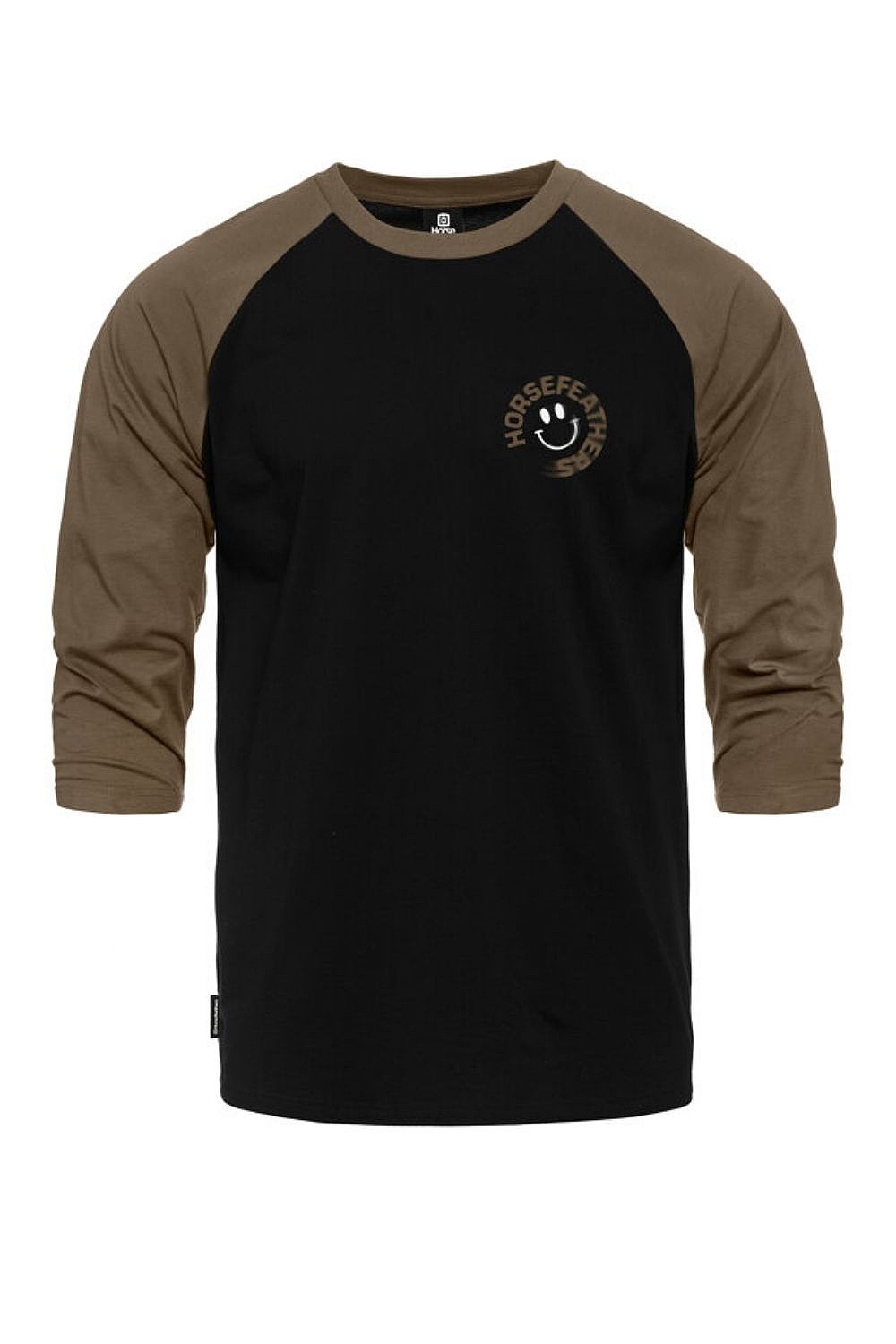 T-Shirt Horsefeathers Mocker Raglan - Fossil - men´s