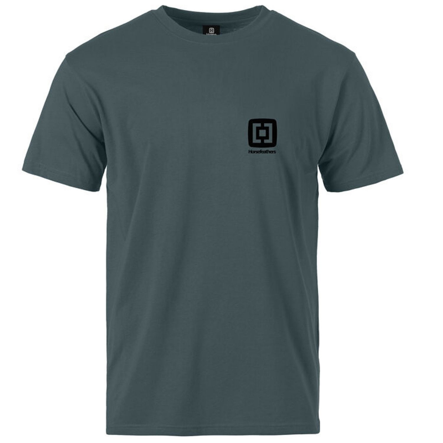 T-Shirt Horsefeathers Mini Logo - Storm - men´s