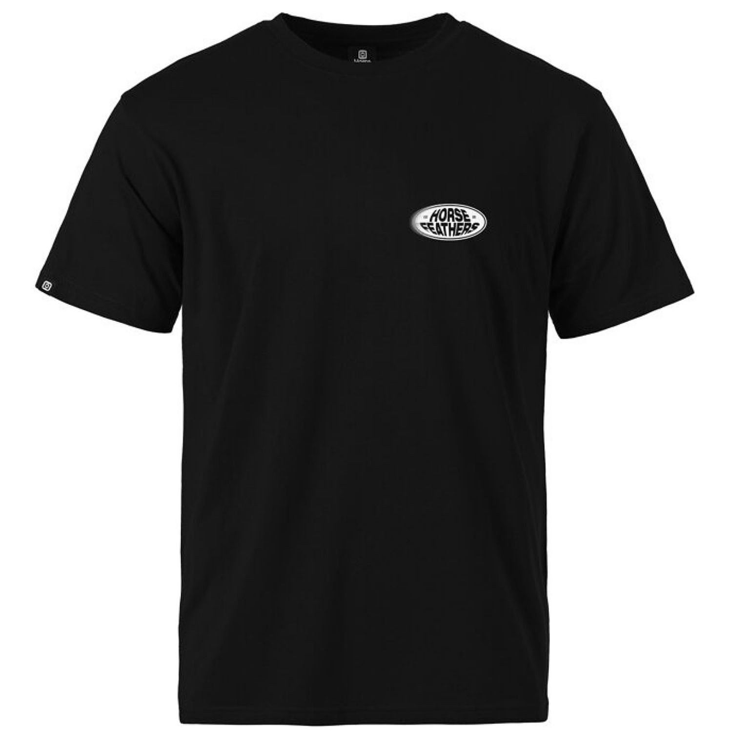 T-Shirt Horsefeathers Junky - Black - men´s