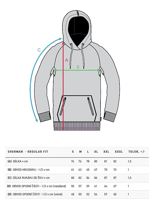 sweatshirt Horsefeathers Sherman - Storm - men´s