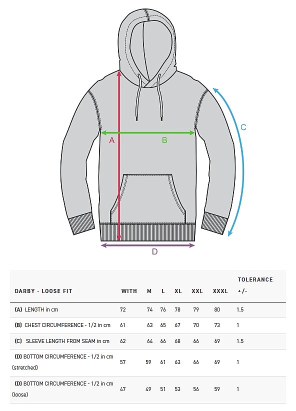sweatshirt Horsefeathers Darby - Storm - men´s
