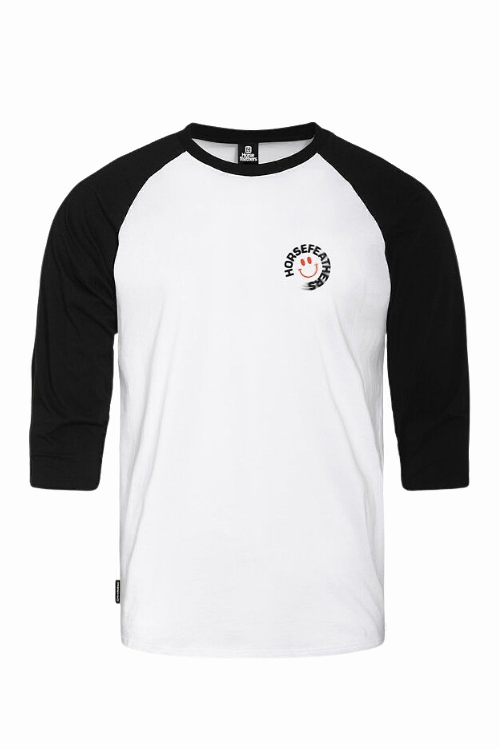 T-Shirt Horsefeathers Mocker Raglan - White - men´s