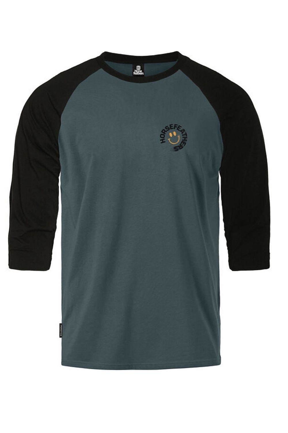 T-Shirt Horsefeathers Mocker Raglan - Storm - men´s