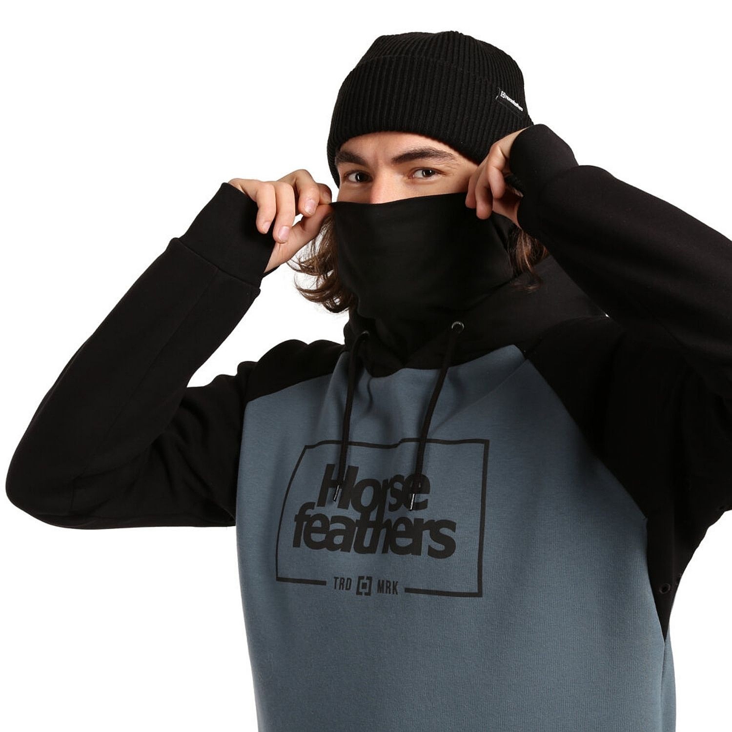 sweatshirt Horsefeathers Sherman - Storm - men´s
