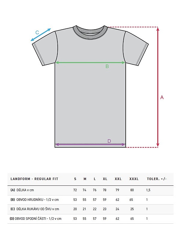 T-Shirt Horsefeathers Landform - White - men´s