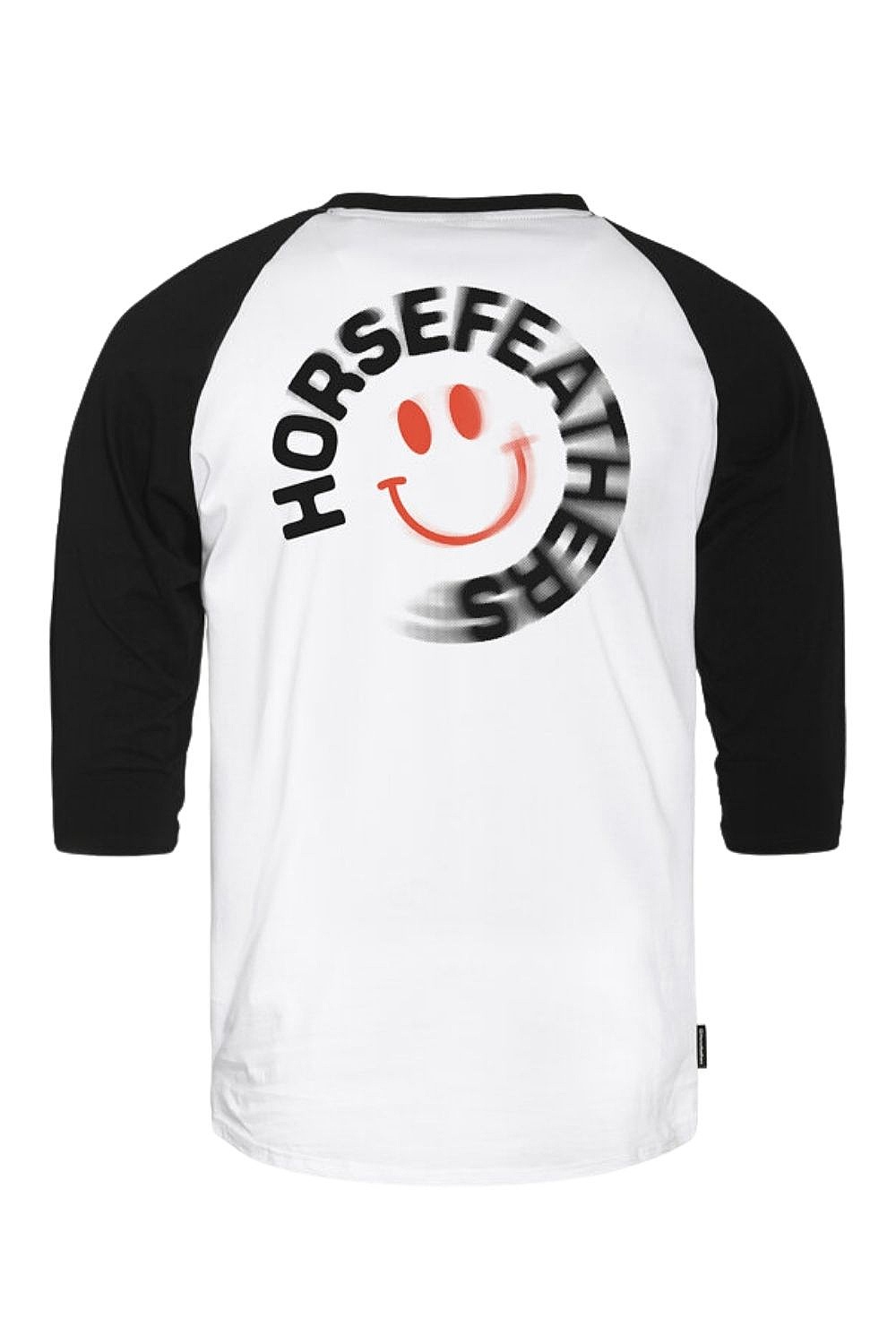 T-Shirt Horsefeathers Mocker Raglan - White - men´s