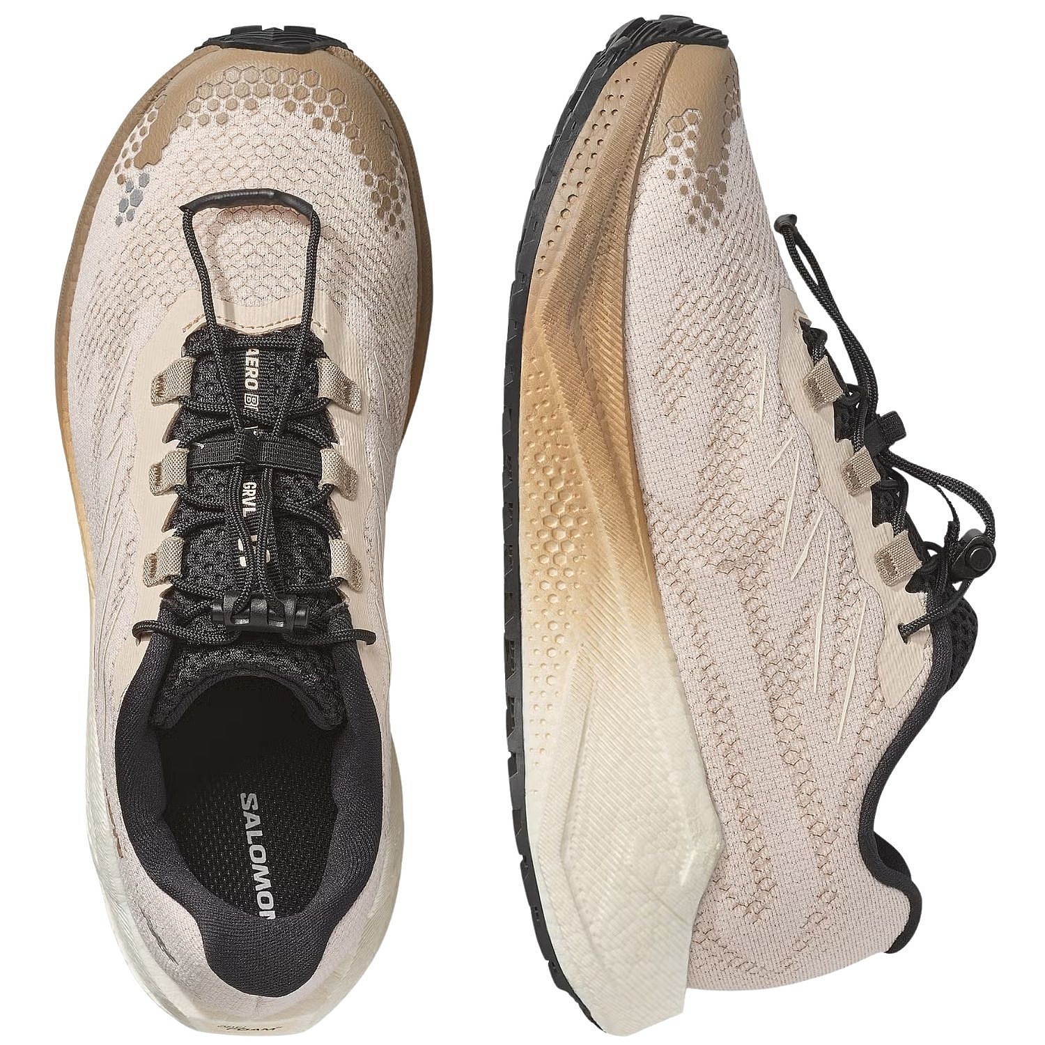 Schuhe Salomon Aero Blaze 4 Grvl W - Tapioca/Vanilla Ice/Black - women´s