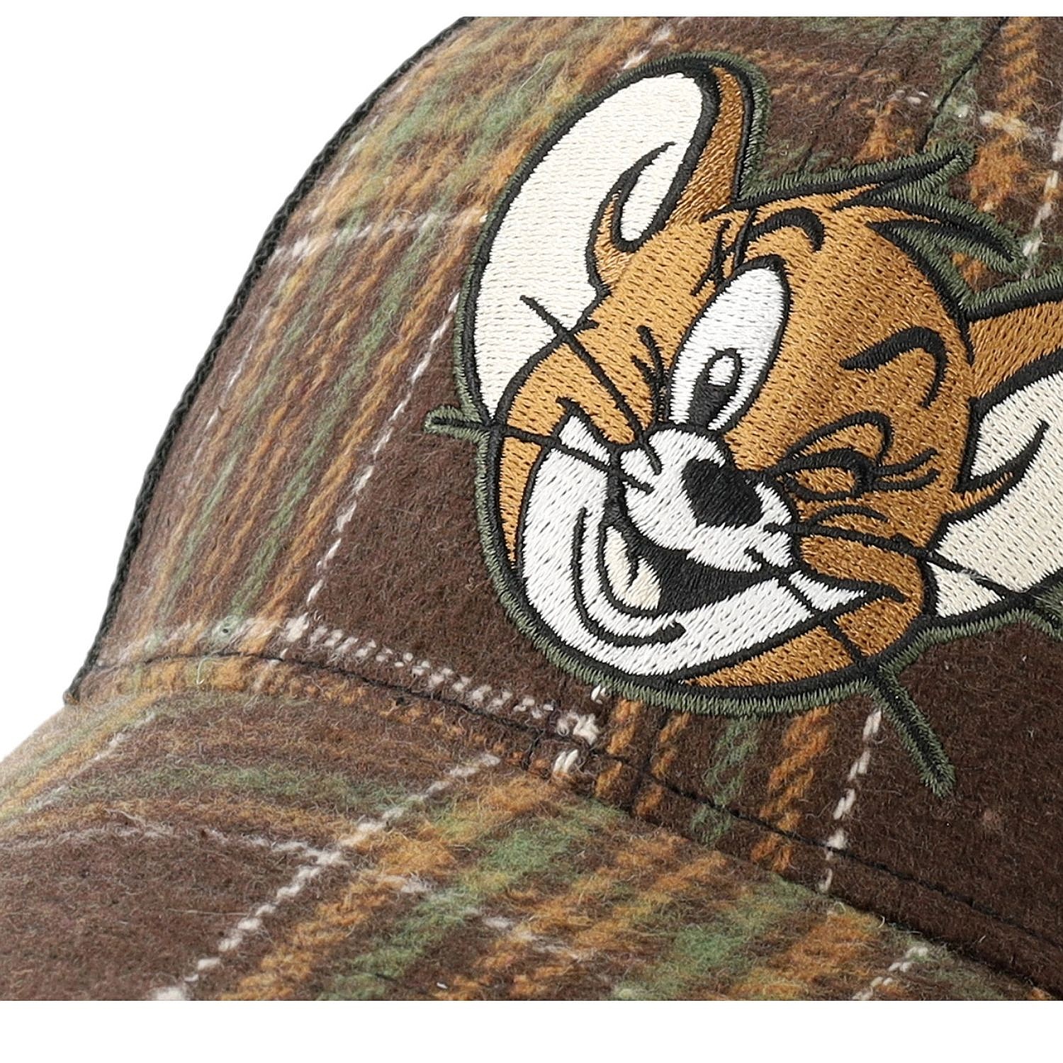 Kappe Capslab Tom and Jerry Flannel Trucker - Chocolate/Green/Black - men´s