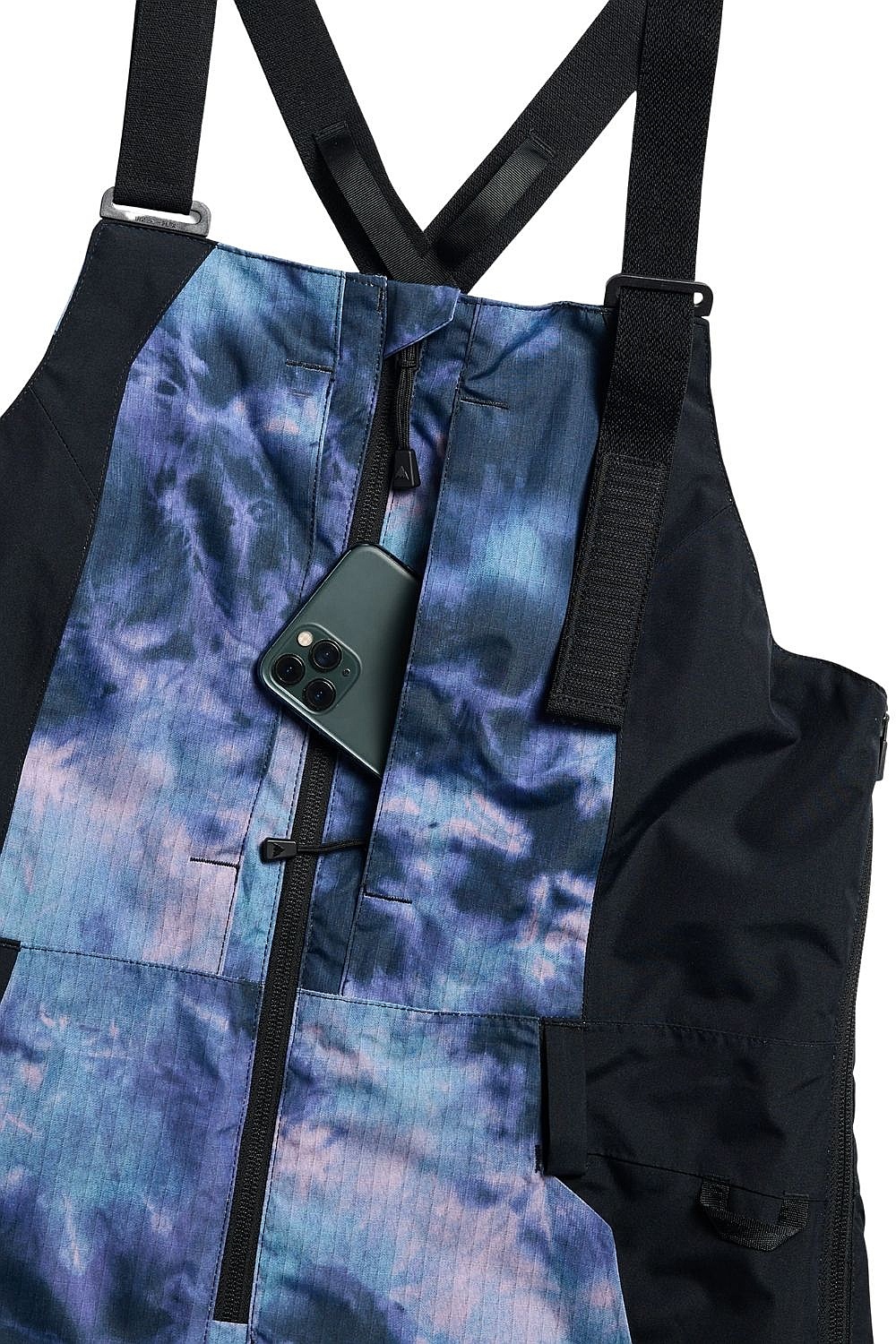 spodnie Burton Reserve Bib 2L - Crystal Dye/True Black - women´s