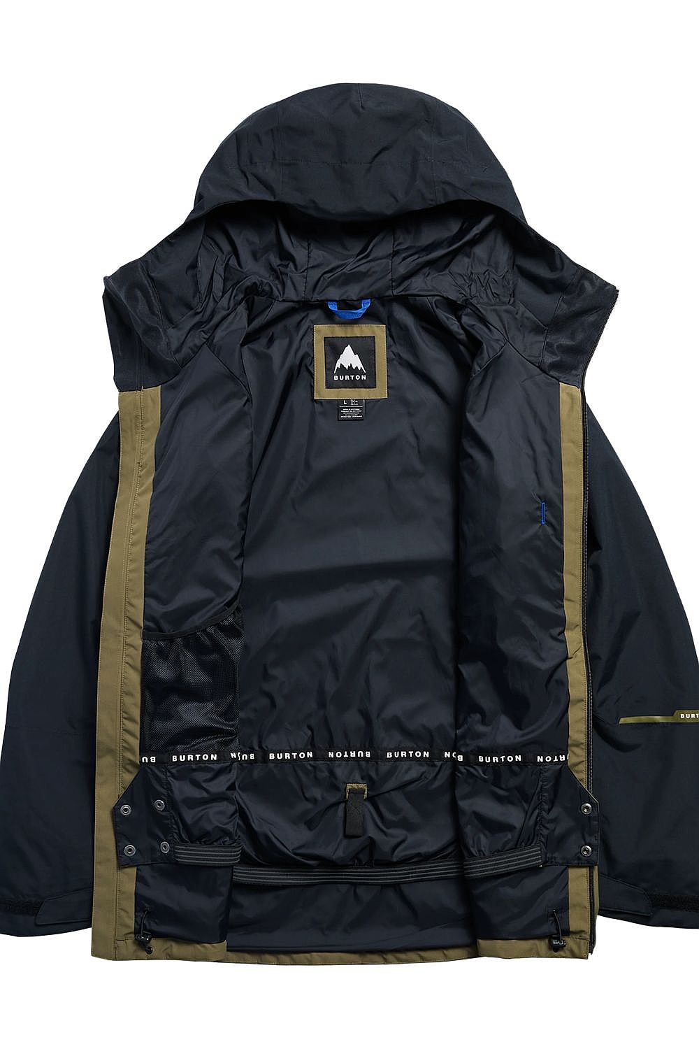 kurtka Burton Reserve 2L - True Black/Dried Moss - men´s