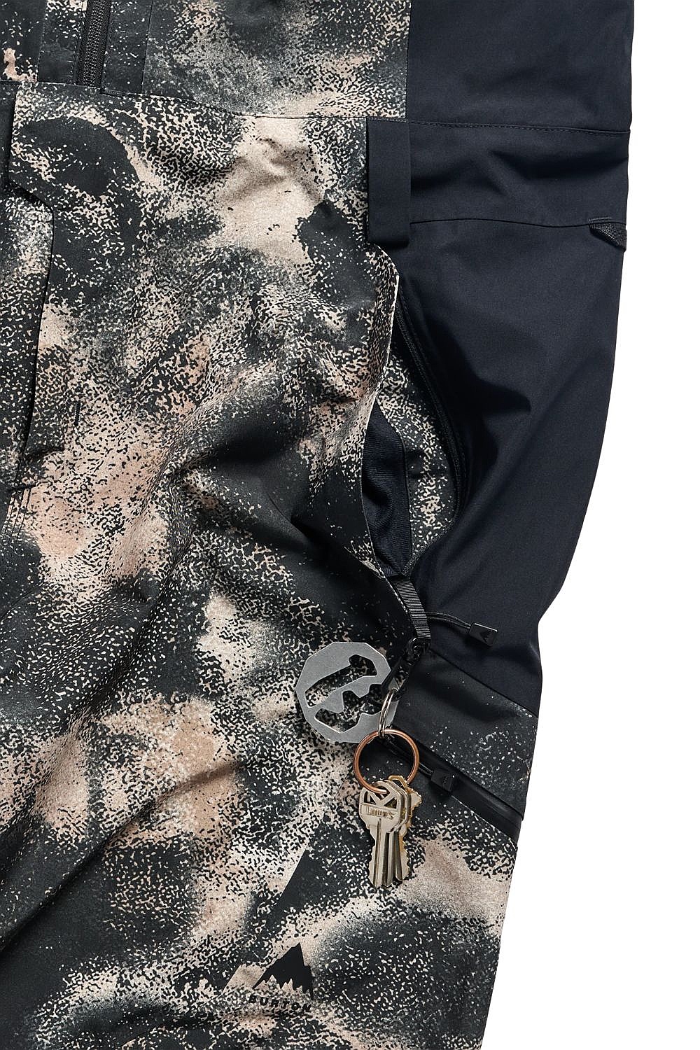 spodnie Burton Reserve Bib 2L Gore-Tex - Desert Rock/True Black - men´s