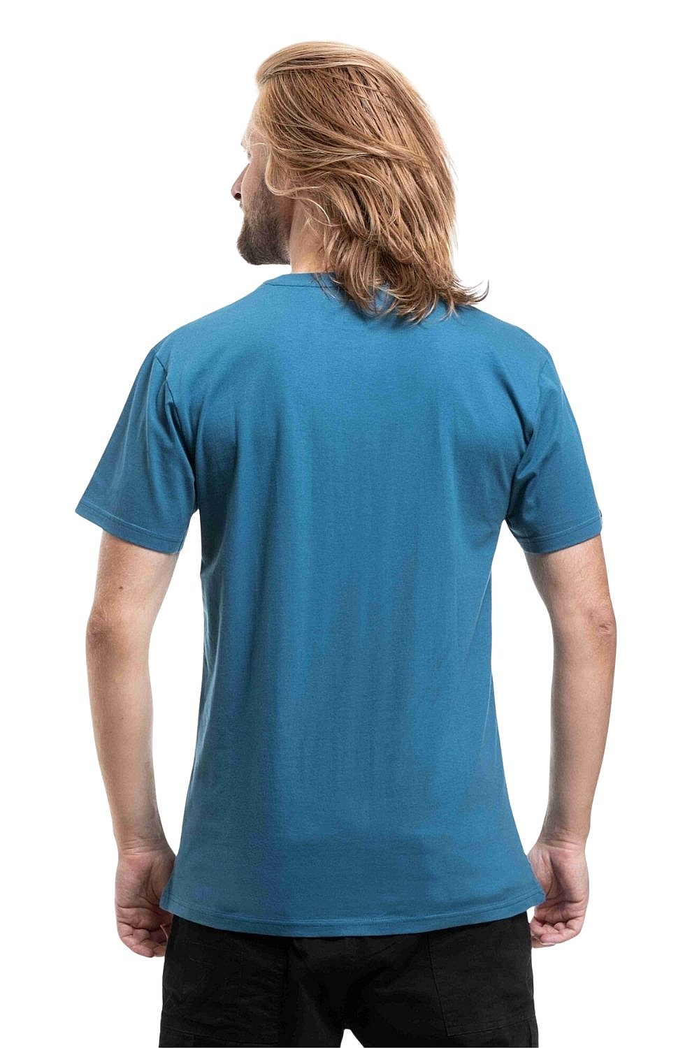 koszulka Meatfly MF Logo - Super Teal - men´s