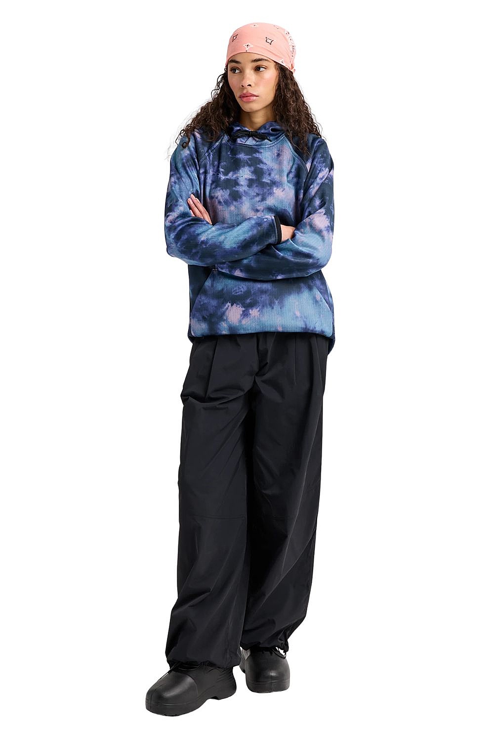 sweatshirt Burton Crown Weatherproof Pullover - Crystal Dye - women´s