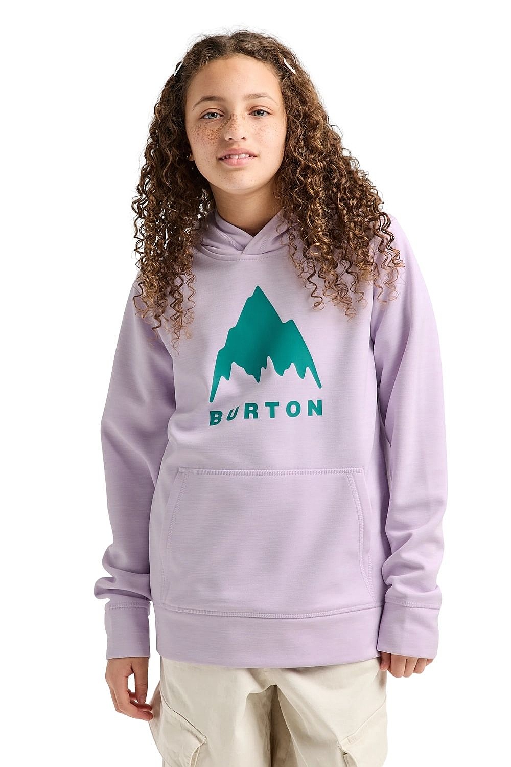 Sweatshirt Burton Oak Pullover - Moondust Heather - unisex junior