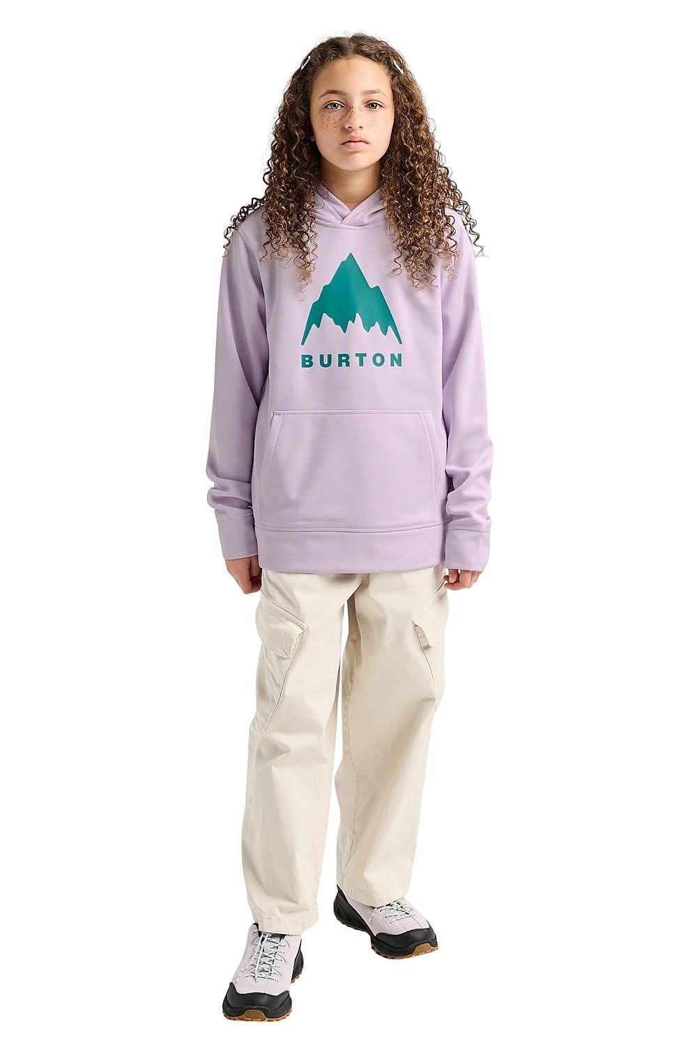 Sweatshirt Burton Oak Pullover - Moondust Heather - unisex junior