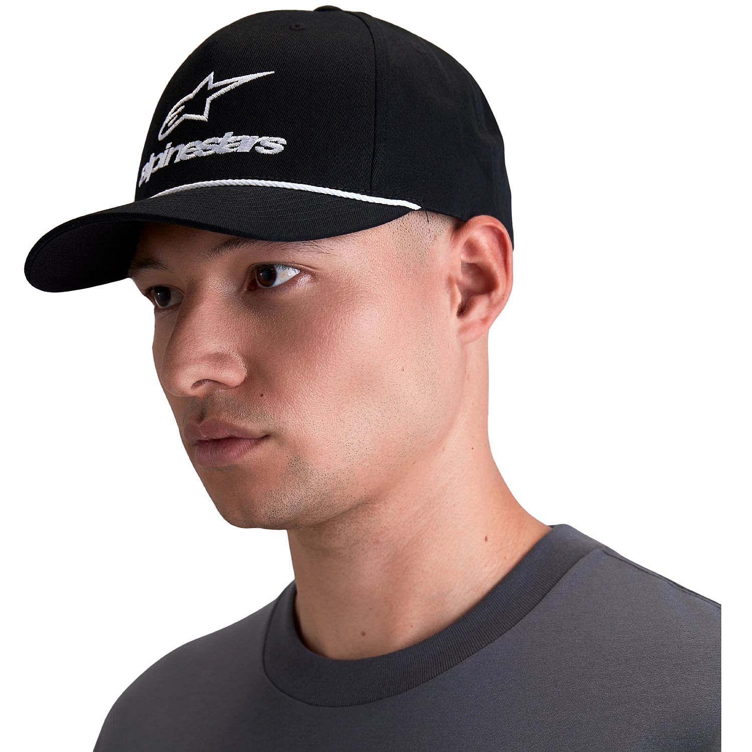 Kappe Alpinestars Combo Logo Snapback - Black - men´s