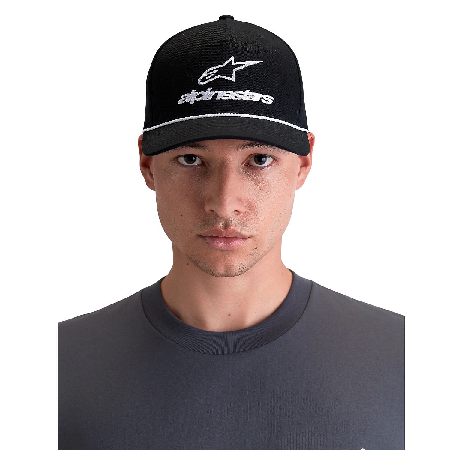 Kappe Alpinestars Combo Logo Snapback - Black - men´s
