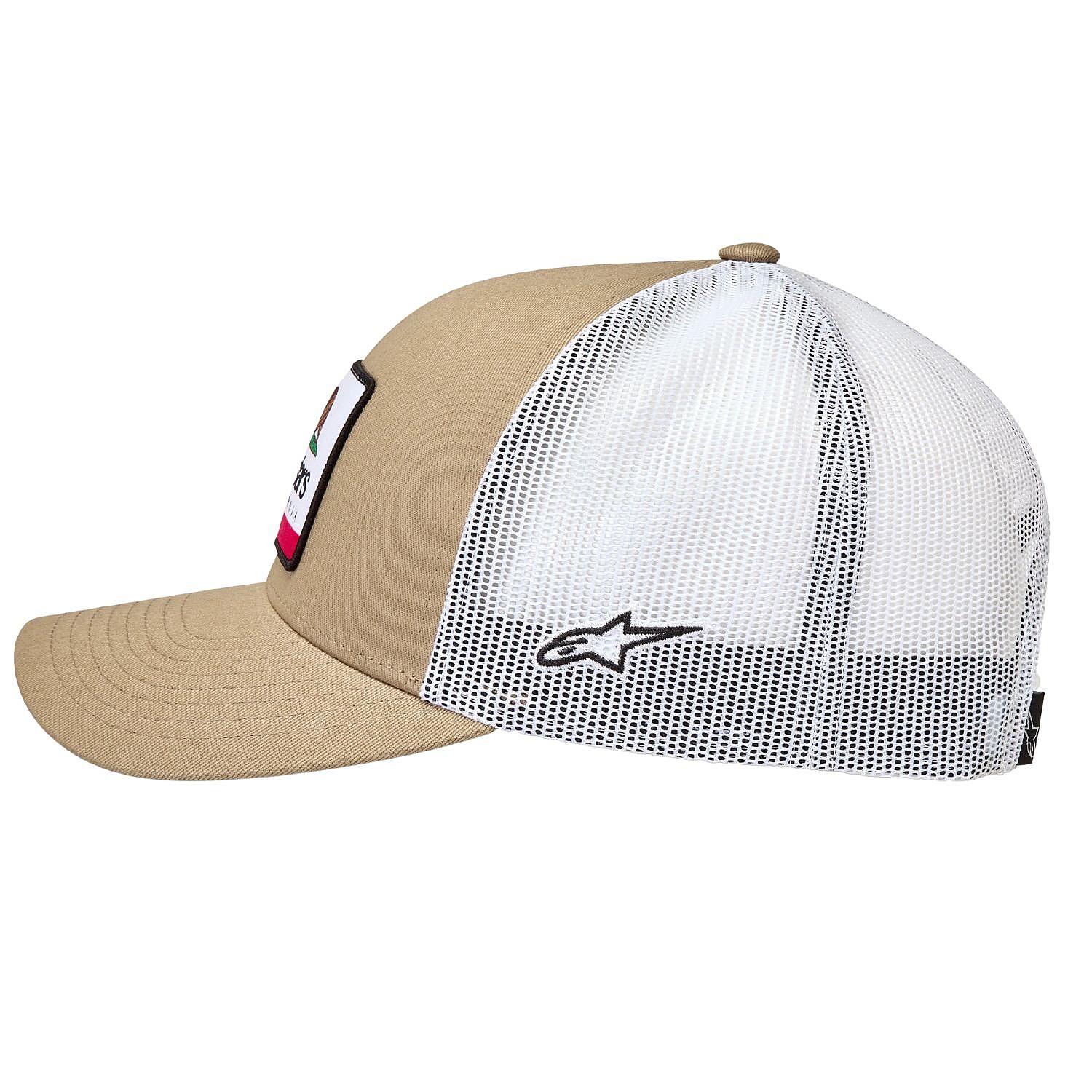 Kappe Alpinestars Cali 2.0 Trucker - Khaki/White - men´s