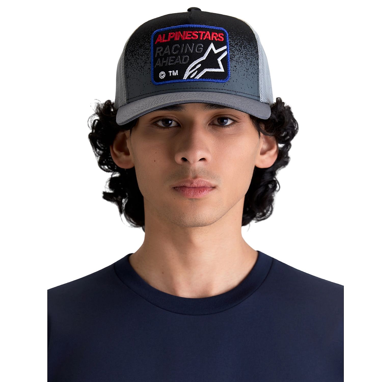 Kappe Alpinestars Gravel Trucker - Dark Grey/Black - men´s