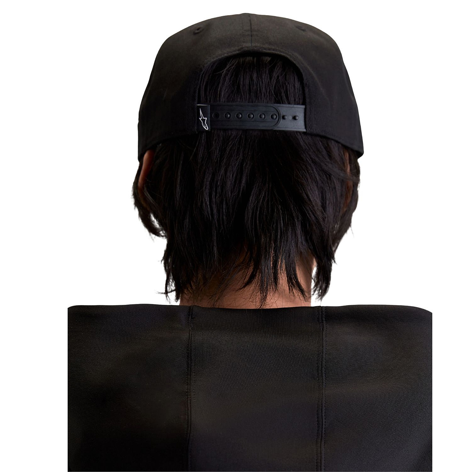 Kappe Alpinestars Label Snapback - Black - men´s