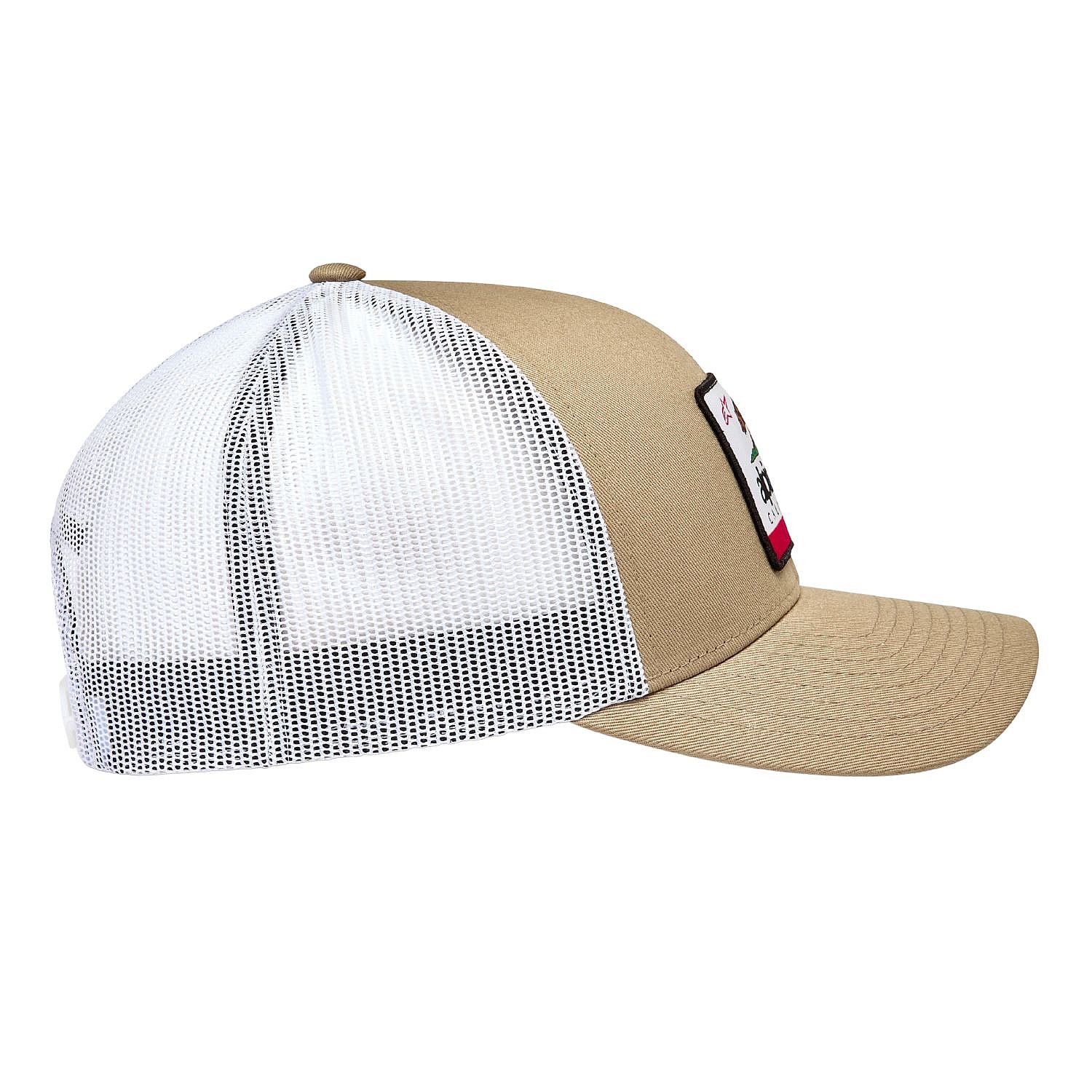 Kappe Alpinestars Cali 2.0 Trucker - Khaki/White - men´s
