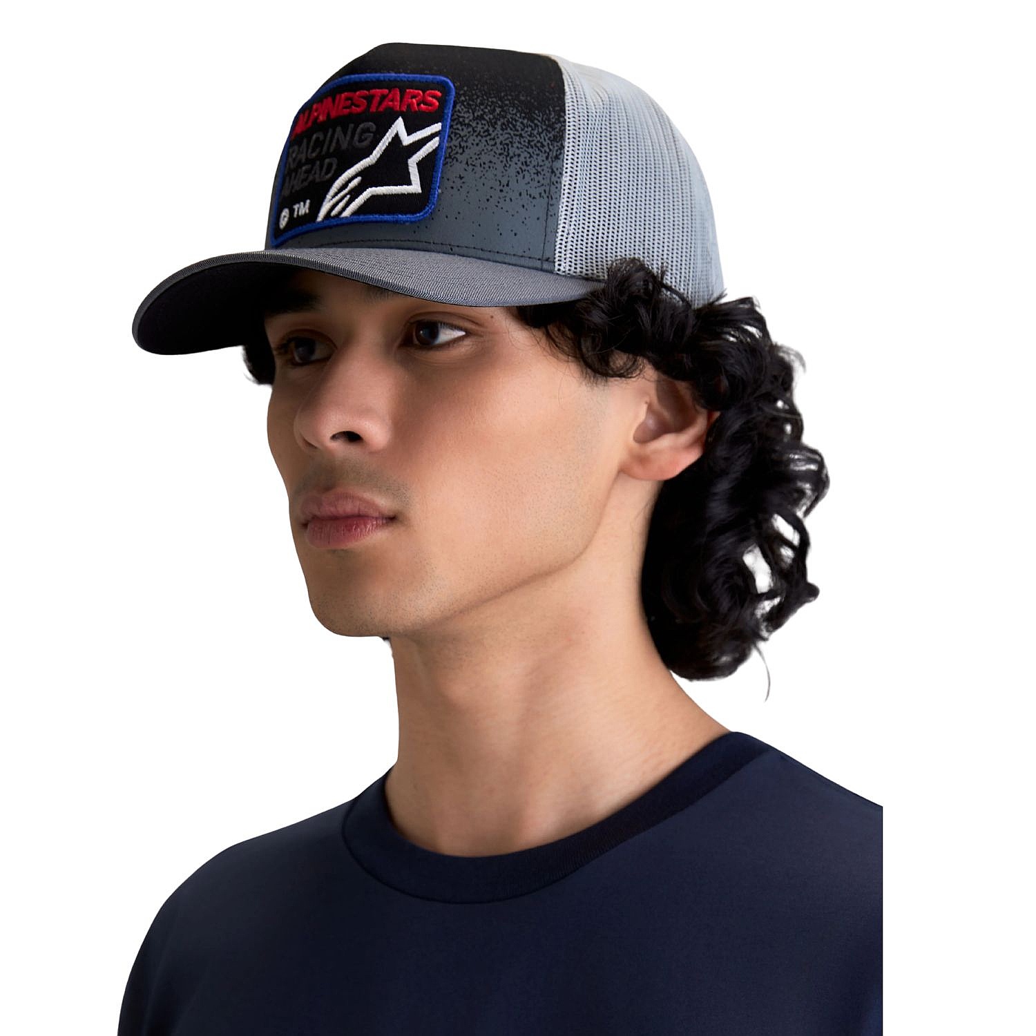 Kappe Alpinestars Gravel Trucker - Dark Grey/Black - men´s