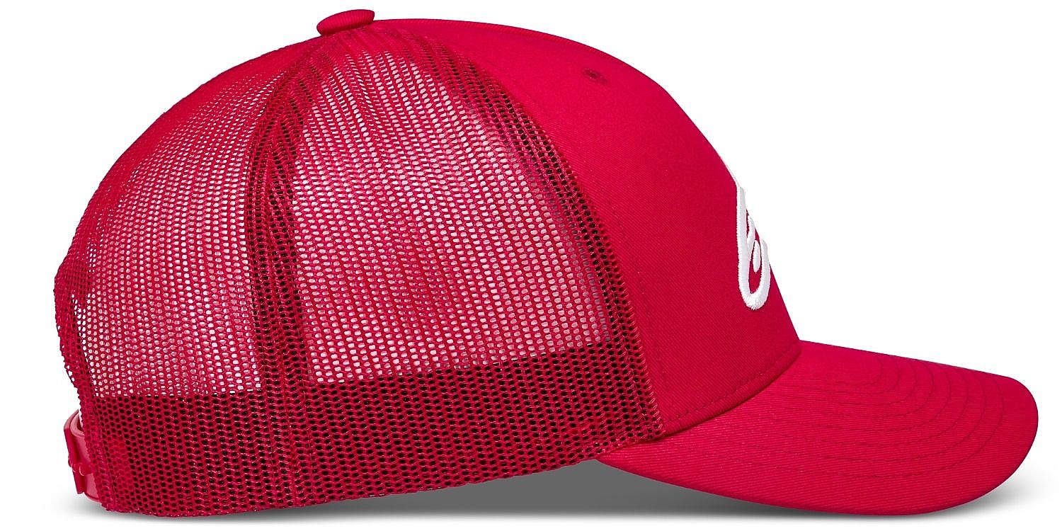 Kappe Alpinestars Ageless Trucker - Red/Red - men´s