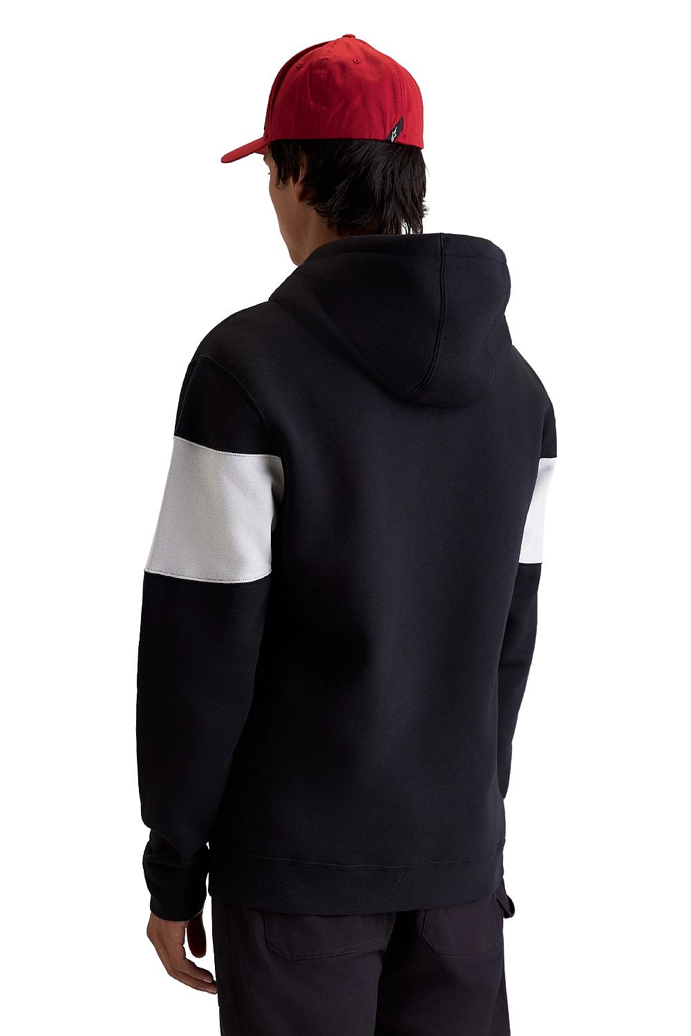 Sweatshirt Alpinestars Cubic Hoodie - Black/Cement - men´s