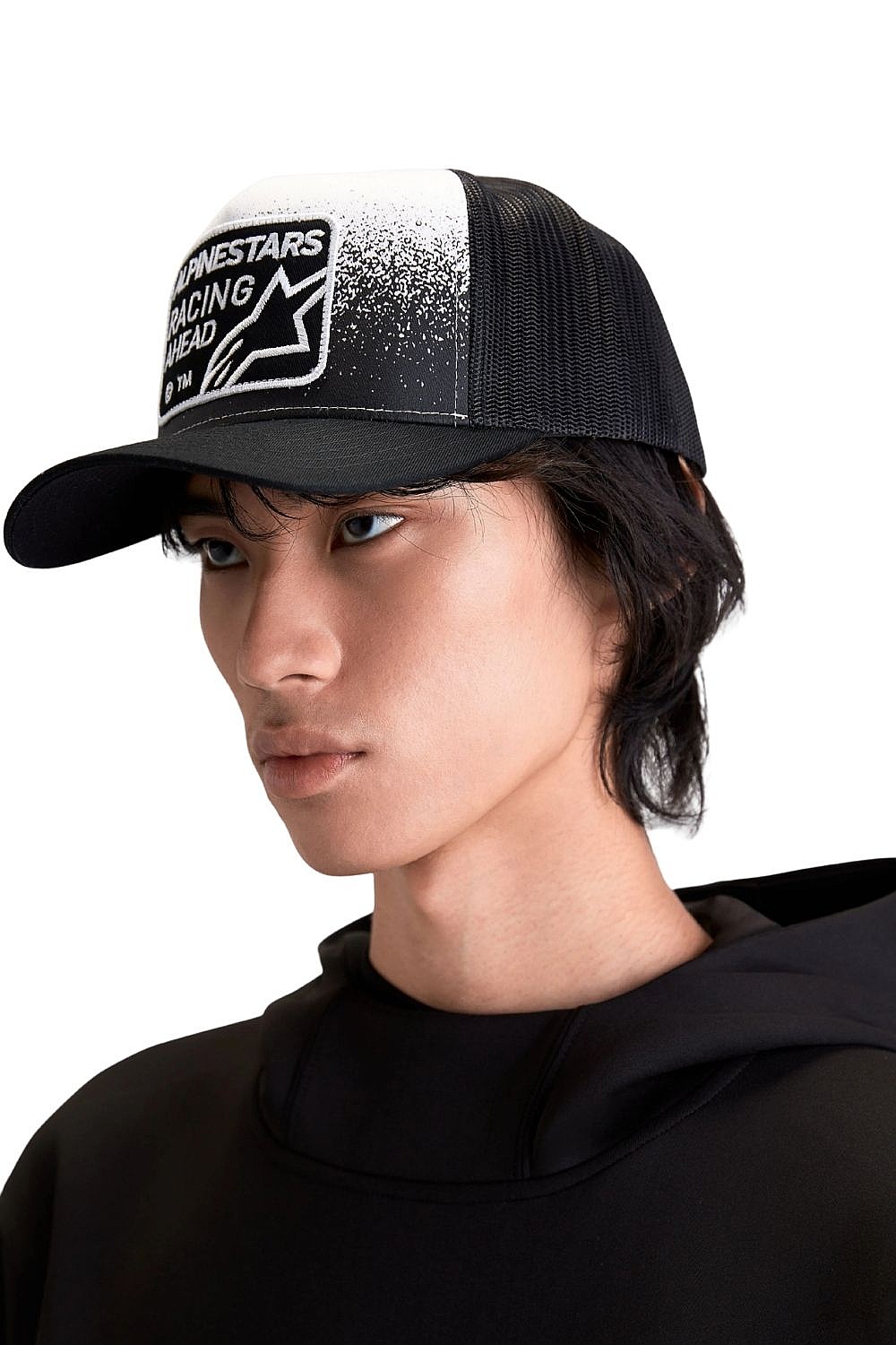 Kappe Alpinestars Gravel Trucker - Black/White - men´s