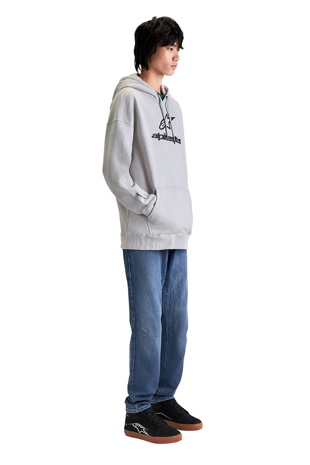 Sweatshirt Alpinestars Prelude Oversized Hoodie - Cement - men´s