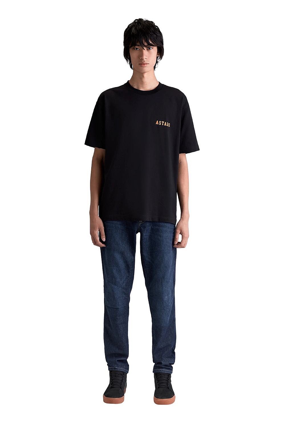 T-Shirt Alpinestars Latitude Oversized CSF - Black - men´s